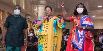 Let’s win Greater Accra for NPP – First Lady