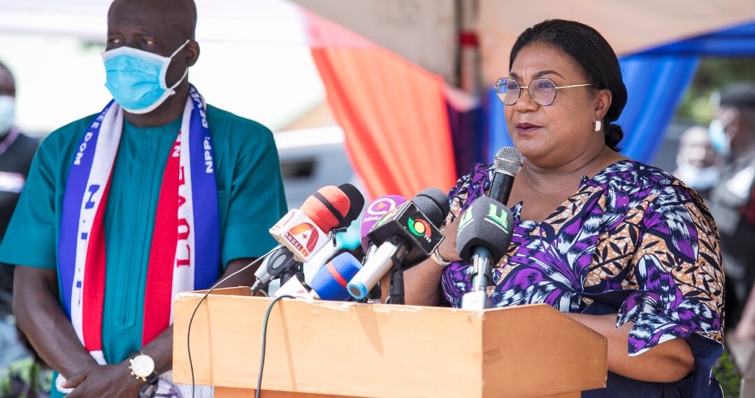 First Lady takes health outreach to Tema