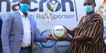 Macron delivers balls, bibs to GFA ahead of start of new season
