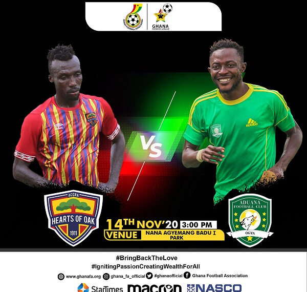 GPLonHappyFM: Aduana Stars, Hearts of Oak clash in season opener