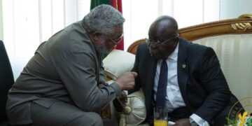 Watch Live: Rawlings family calls on Prez Nana Addo at Jubilee House