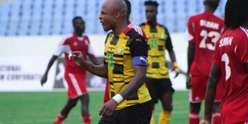 2021 AFCON qualifier: injured Andre Ayew confident of victory against Sudan in second leg