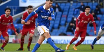 Last-gasp VAR penalty denies Liverpool win