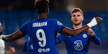 Champions League: Werner, Abraham on target as Chelsea beat Rennes 3-0