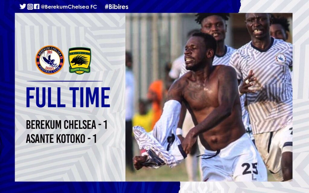 GPL Week 2 round-up: Clottey earns point for B.Chelsea with late strike against Kotoko