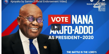 Watch video of Samini’s ‘Kpoyaka’ song for Prez Nana Addo ahead of December poll