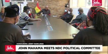 Watch Live: NDC holds meeting over Rawlings' death