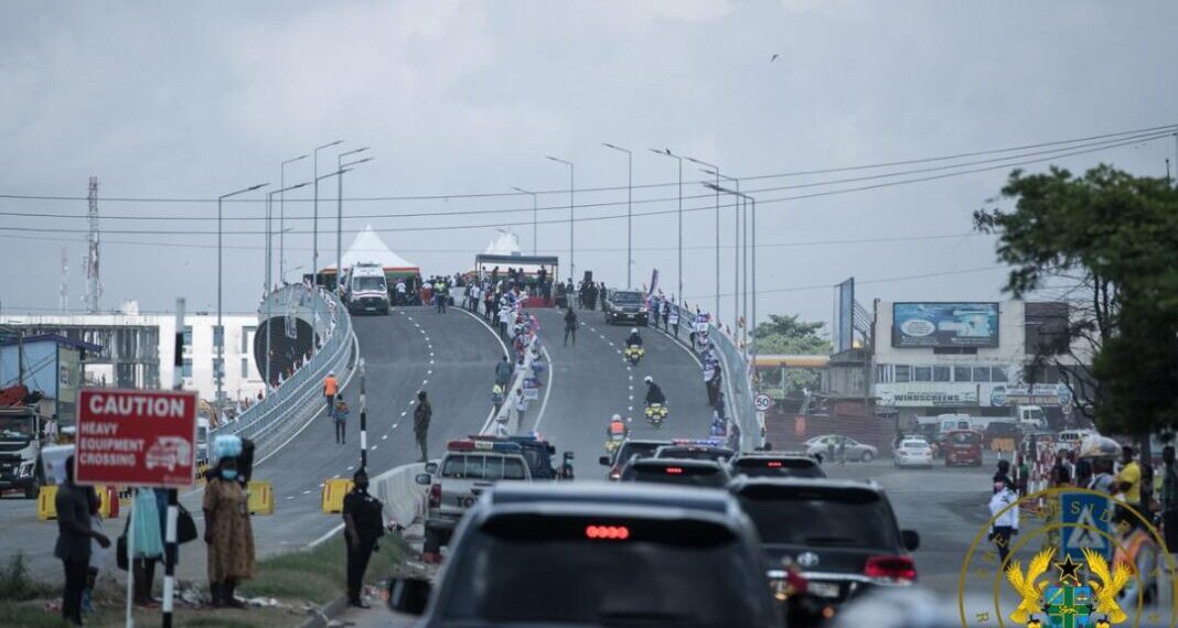 Prez Nana Addo commissions phase 1 of Obetsebi Lamptey interchange