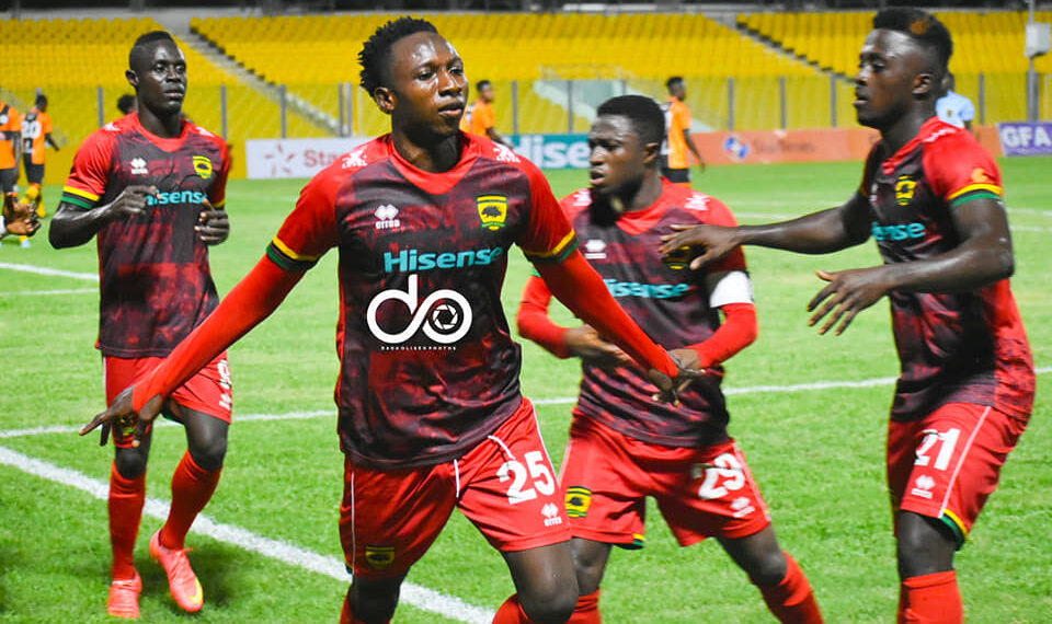 GPLonHappyFM: Asante Kotoko pip Legon Cities to record first win of the season