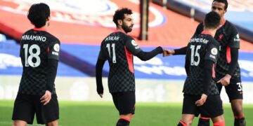 Liverpool thump Crystal Palace 7-0 to go six points clear