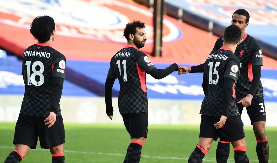 Liverpool thump Crystal Palace 7-0 to go six points clear