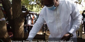 Mahama praises EC's voting process