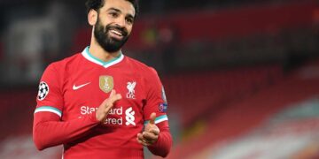 Salah set Liverpool’s UCL goal record in draw