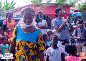 PM Foundation feeds over 1000 people on the street of new site -Takoradi