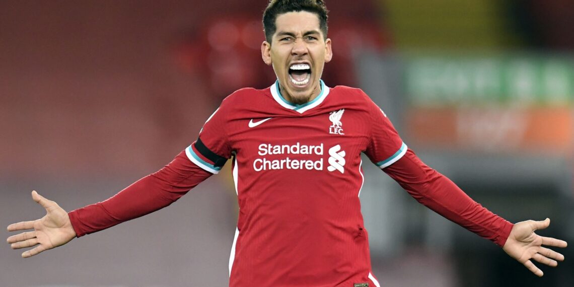 Firmino 90th-minute winner lifts Liverpool above Spurs