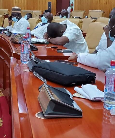 NPP MPs show up in Parliament at 4am over Majority seat