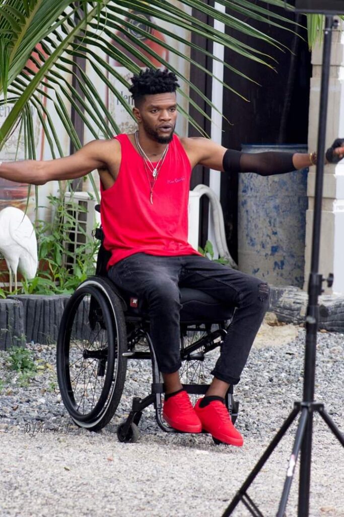 Ogidi Brown shares details on how he lost his legs