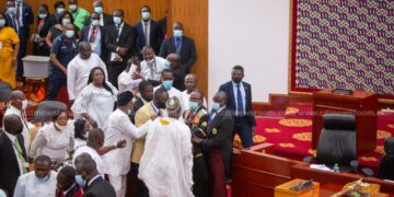 Pardon Parliamentarians for their chaotic behaviour - Yaw Buaben Asamoa