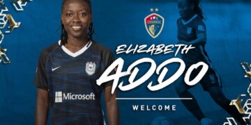 Black Queens Captain Elizabeth Addo signs contract with NC Courage