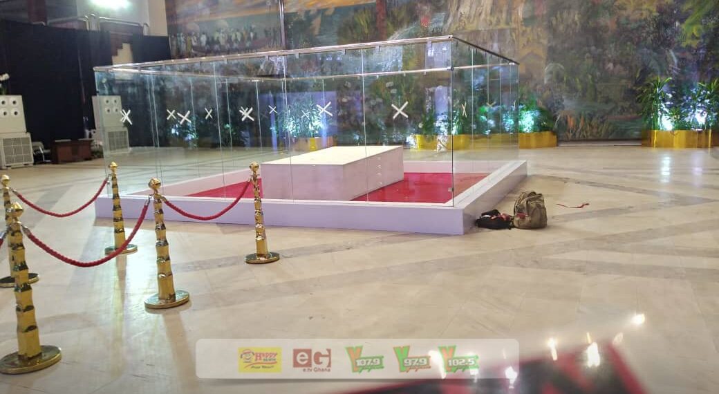 Photos: All set for Late Rawlings to go home