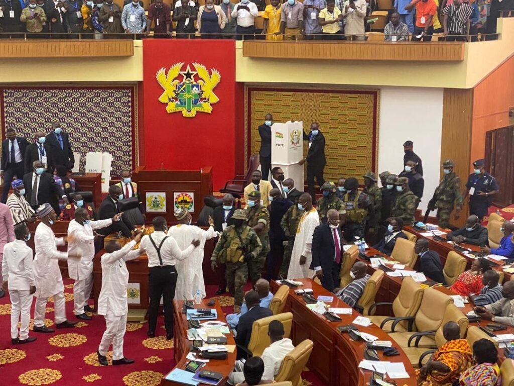 Military invading Parliament equates a coup – Lawyer