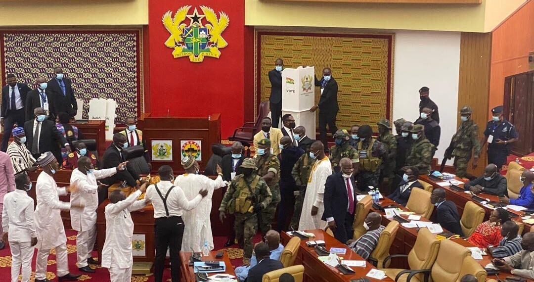 Military invading Parliament equates a coup - Lawyer