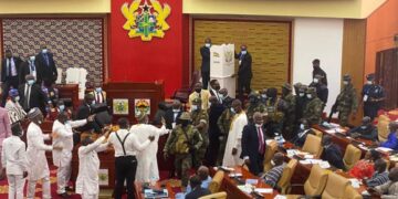 Military invading Parliament equates a coup - Lawyer