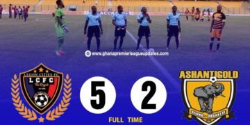 GPLonHappyFM: Legon Cities record massive win against AshGold