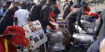 Black Satellites arrive in Morocco for friendlies