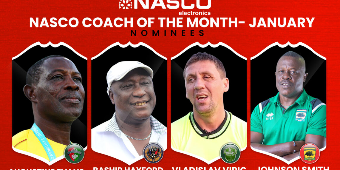 GPLonHappyFM: Nominees for Nasco Coach of the Month