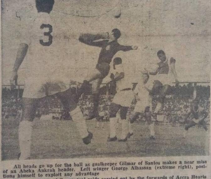 Today In Sports History: Hearts of Oak hold Pele’s Santos