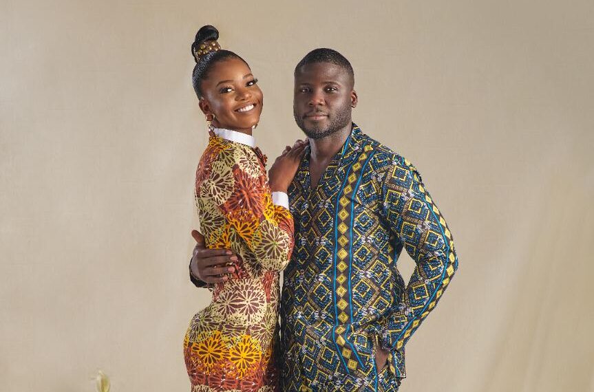 Akosombo Textiles - Proud sponsor of Happy fm valentine mass wedding, 2021