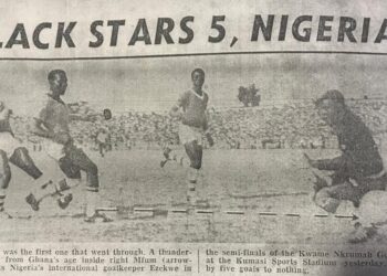 Today In Sports History: Ghana thrash Nigeria 5-0