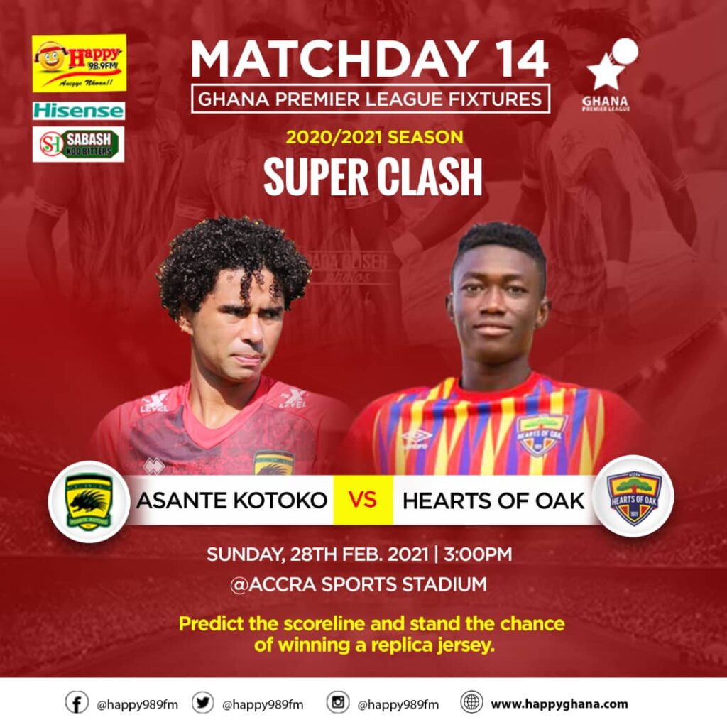 Super Clash: Hearts-Kotoko game to be played behind closed doors- Henry Asante Twum