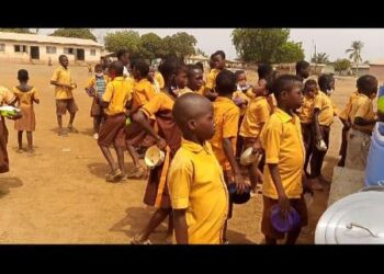School Feeding Program; potential spread of COVID-19 in Oti Region
