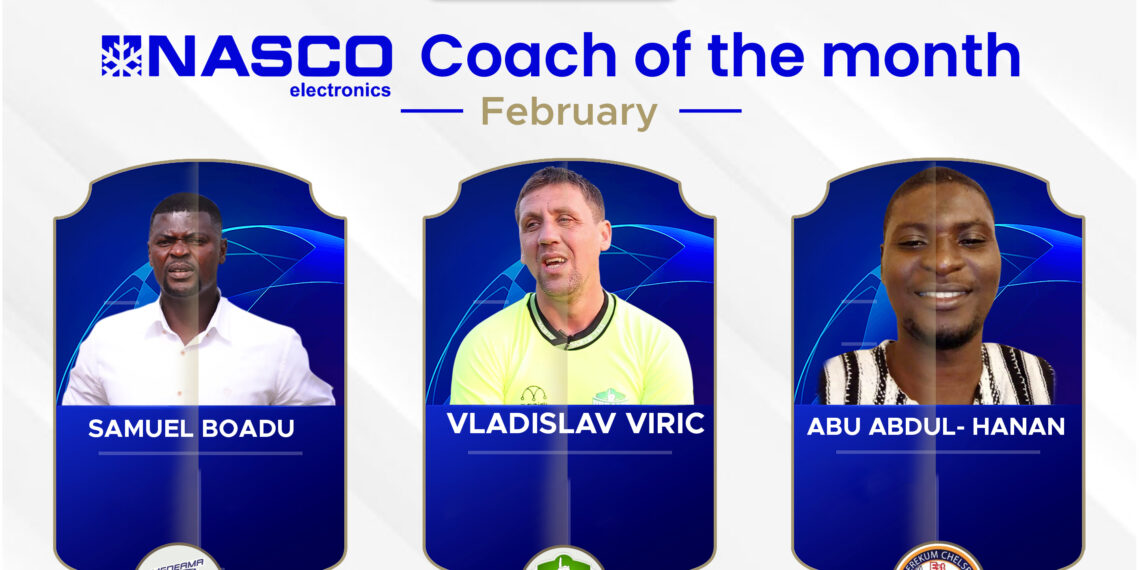 GPLonHappyFM: Nominees for Nasco Coach of the Month for February