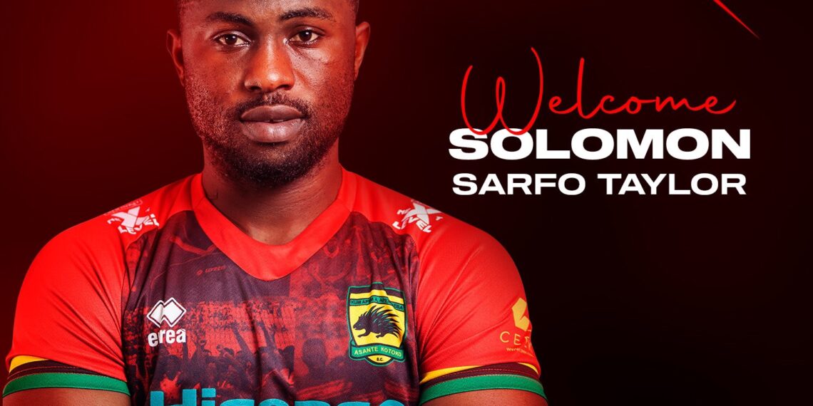 Solomon Sarfo Taylor joins Asante Kotoko