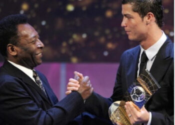 Pele congratulates Cristiano Ronaldo for breaking his goals record