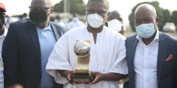 Sports Minister leads delegation to welcome Black Satellites