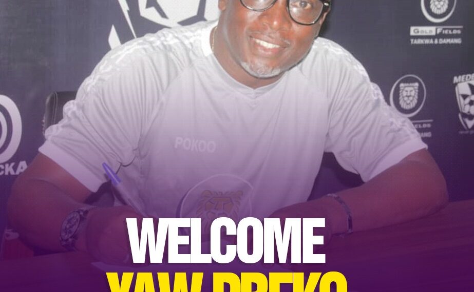 Official: Medeama appoint Yaw Preko as head coach