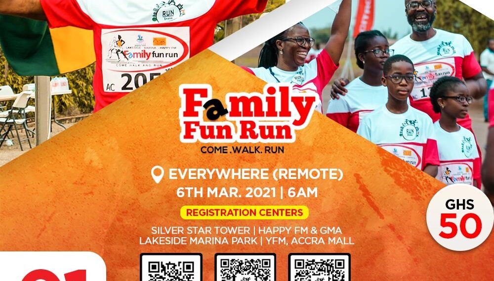 11th edition of Happy FM/Lakeside Marina Family Fun Run to be a virtual event on March 6