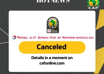 AFCON U-17 cancelled five days before kick-off