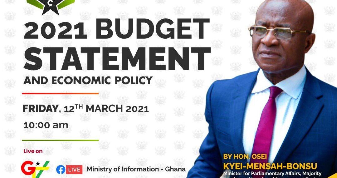 Watch Live: Osei Kyei Mensah Bonsu presents 2021 budget today