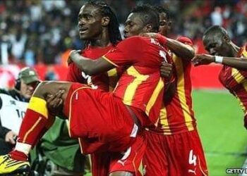 Today In Sports History: Asamoah Gyan scores late to rescue Black Stars from defeat against England