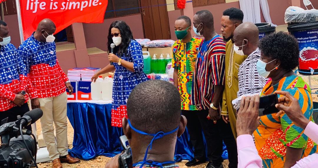 AirtelTigo unveils a six-unit classroom block at Atwima, Mpouna district