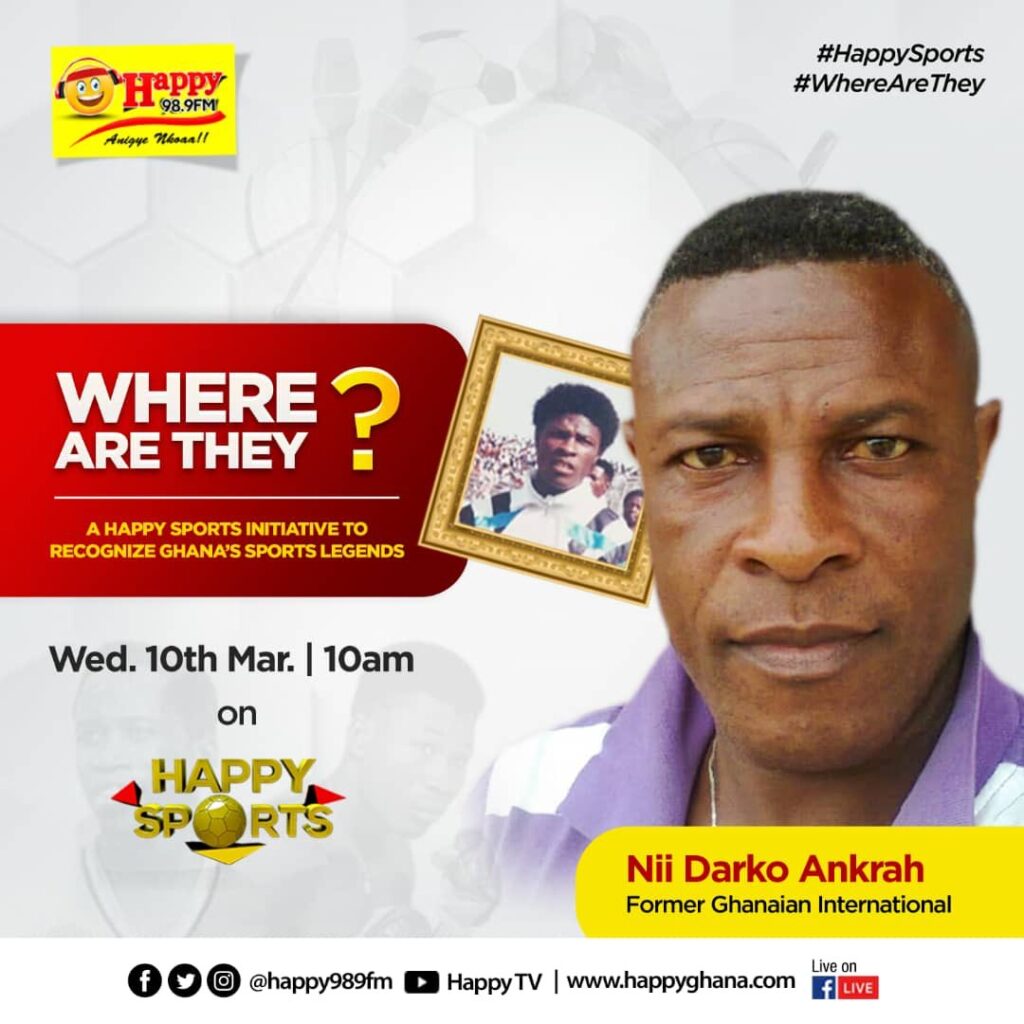Where Are They? How the ‘little Darko’ from Accra became a household name at Agogo- Nii Darko Ankrah