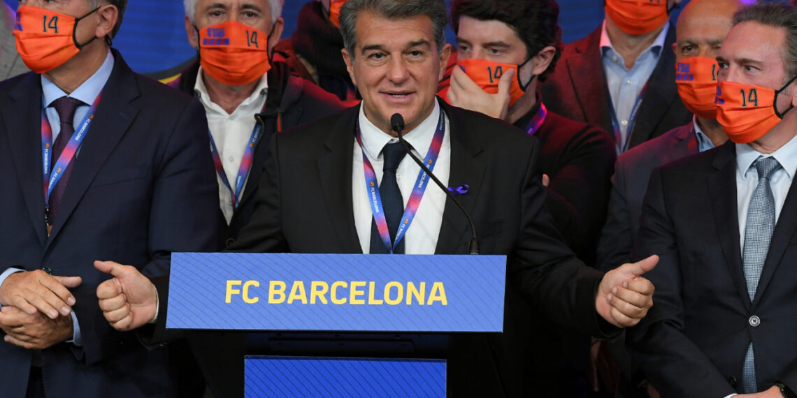 Laporta returns as Barcelona president