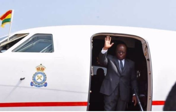 President Akufo-Addo jets off to Congo