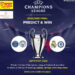 UCL: Happy98.9FM to give away thousands of cedis in predict and win promo