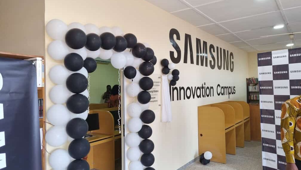 Front view of the Samsung Innovation Hub